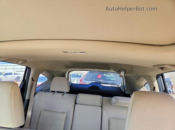 5J6RM4H51GL052033 2016 HONDA CR-V White Widok tylnych siedzeń