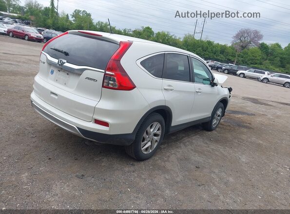 5J6RM4H58GL112146 2016 HONDA CR-V Белый Задняя правая четверть