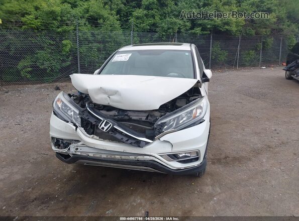 5J6RM4H58GL112146 2016 HONDA CR-V Белый Вид спереди