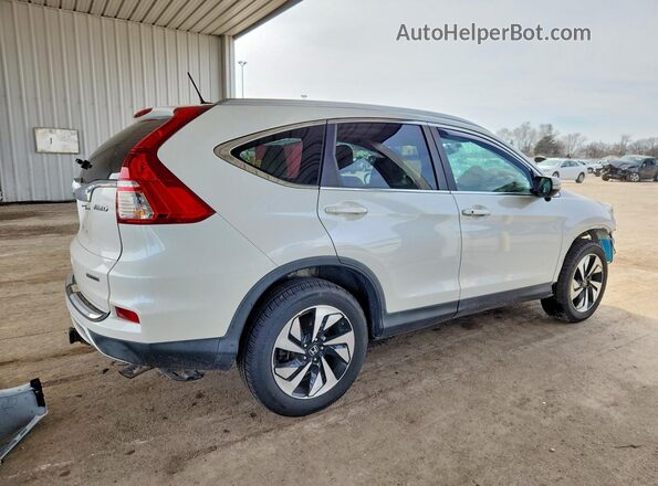 5J6RM4H90GL130210 2016 HONDA CR-V White Задня права чверть
