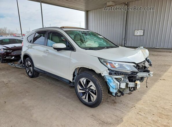 5J6RM4H90GL130210 2016 HONDA CR-V White Передня права чверть