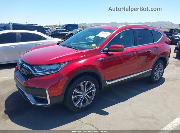 5J6RT6H97NL058675 2022 HONDA CR-V HYBRID Red 