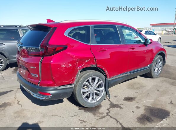 5J6RT6H97NL058675 2022 HONDA CR-V HYBRID Red 