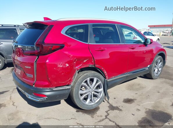 5J6RT6H97NL058675 2022 HONDA CR-V HYBRID Red 