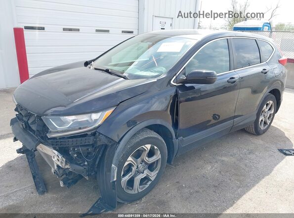 5J6RW2H57KL005564 2019 HONDA CR-V Black წინა მარცხენა ხედი სამი მეოთხედიდან