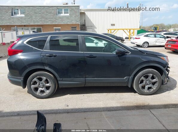 5J6RW2H57KL005564 2019 HONDA CR-V Black უკანა სალონის ხედი