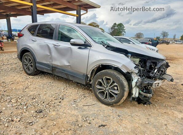 5J6RW2H5XLL018259 2020 HONDA CR-V Silver Передня права чверть