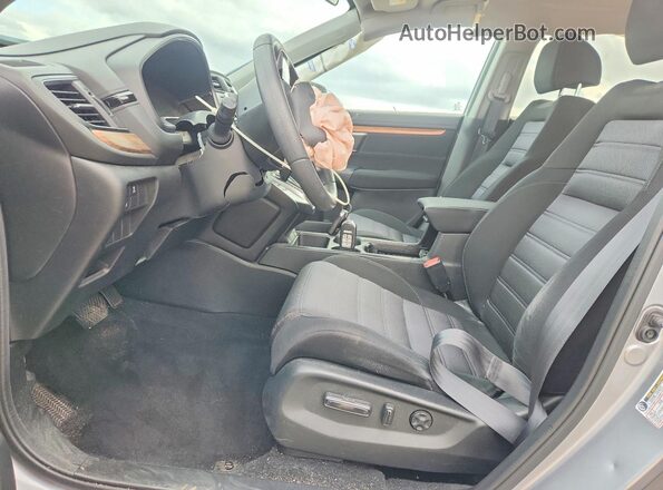 5J6RW2H5XLL018259 2020 HONDA CR-V Silver Вид салону спереду