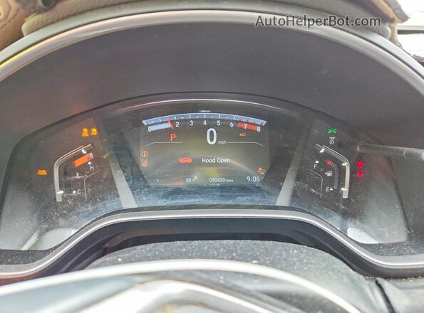 5J6RW2H80LL021116 2020 HONDA CR-V Silver Սարքավորումների վահանակի տեսք