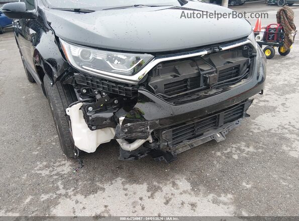 5J6RW2H82KL001562 2019 HONDA CR-V Black Front view