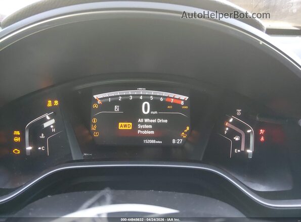5J6RW2H88LL039444 2020 HONDA CR-V Silver 