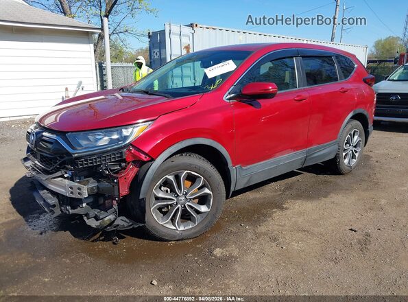 5J6RW2H89LL012799 2020 HONDA CR-V Red Передня ліва чверть