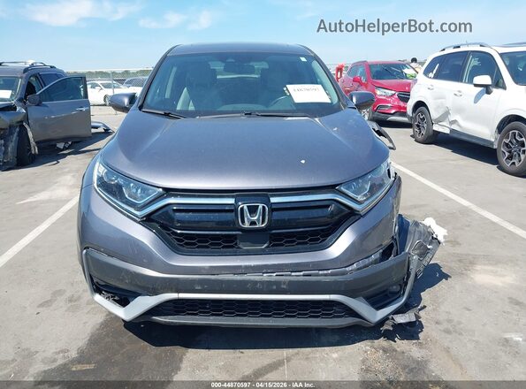 5J6RW2H8XLL038568 2020 HONDA CR-V Gray Вид щитка приладів