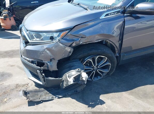 5J6RW2H8XLL038568 2020 HONDA CR-V Gray Вид спереду