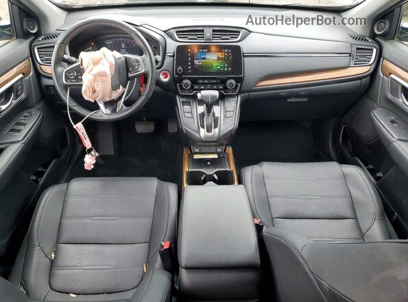 5J6RW2H98LL013449 2020 HONDA CR-V Silver Dashboard view