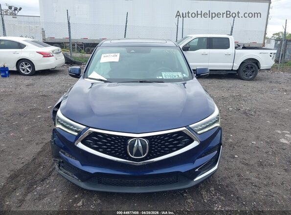 5J8TC1H36LL018760 2020 ACURA RDX Blue Դիմացի տեսք