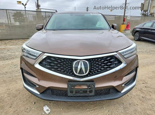 5J8TC1H5XLL020139 2020 ACURA RDX Brown Vista frontal