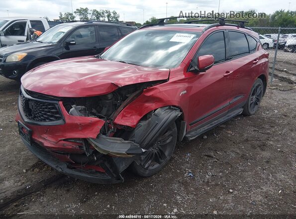 5J8TC1H62LL010990 2020 ACURA RDX Red Передня ліва чверть