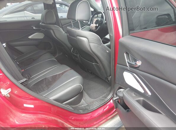 5J8TC1H62LL010990 2020 ACURA RDX Red Вид наклейки з VIN-кодом