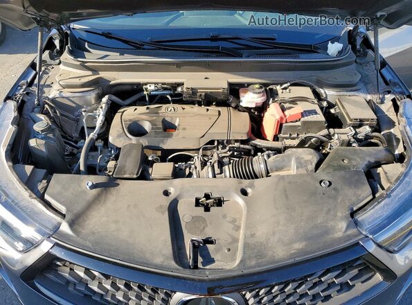 5J8TC1H69PL004092 2023 ACURA RDX Gray Vista del compartimento del motor