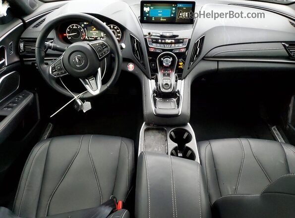 5J8TC2H42SL030367 2025 ACURA RDX Black Widok deski rozdzielczej