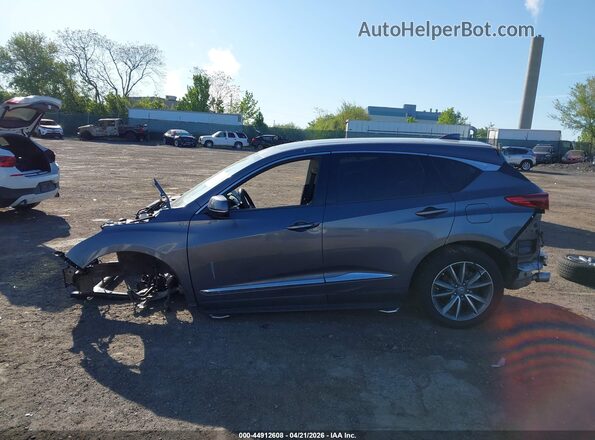 5J8TC2H59LL020123 2020 ACURA RDX Gray Vista interior de 360 grados