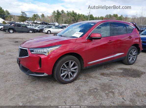 5J8TC2H59NL006452 2022 ACURA RDX Red Передня ліва чверть