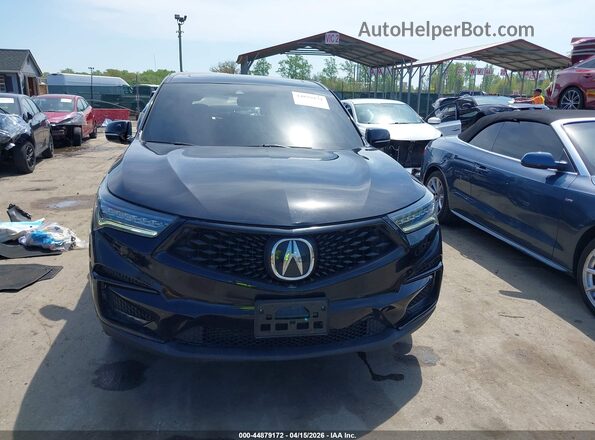 5J8TC2H60ML020277 2021 ACURA RDX Black Vista del cuadro de instrumentos