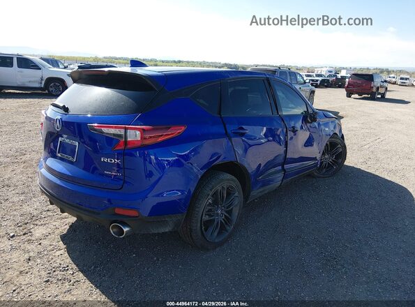 5J8TC2H61ML047195 2021 ACURA RDX Blue Tył prawy