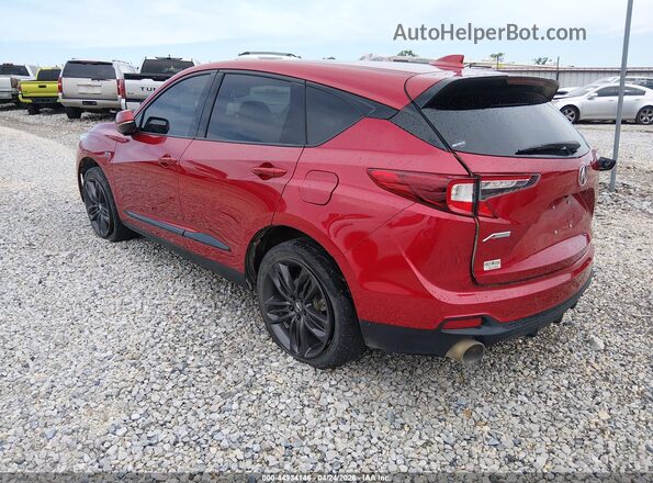 5J8TC2H62ML048209 2021 ACURA RDX Red უკანა მარცხენა