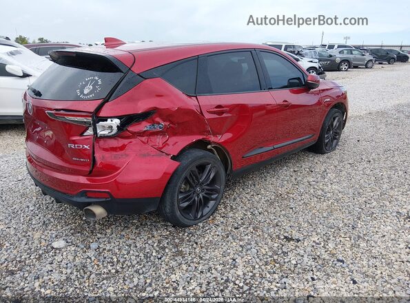 5J8TC2H62ML048209 2021 ACURA RDX Red უკანა მარჯვენა
