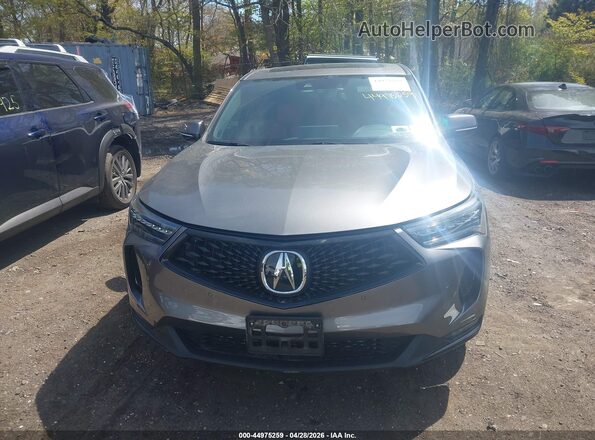 5J8TC2H62PL015327 2023 ACURA RDX Gray Սարքավորումների վահանակի տեսք