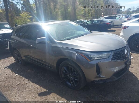 5J8TC2H62PL015327 2023 ACURA RDX Gray Սալոնի հետևի տեսք
