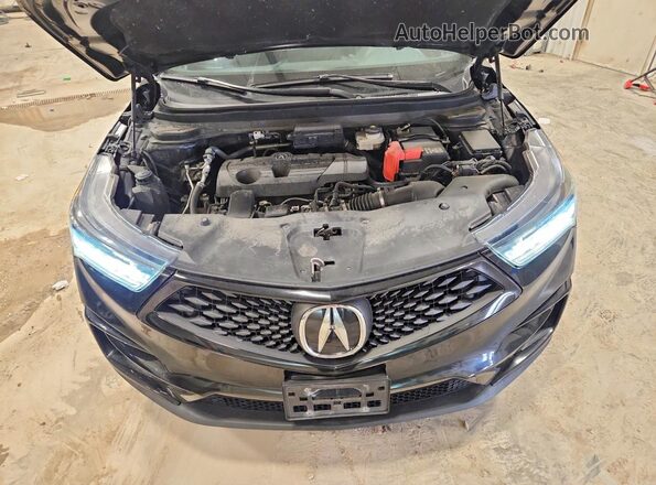 5J8TC2H63ML037574 2021 ACURA RDX Black Շարժիչի բաժամունքի տեսք