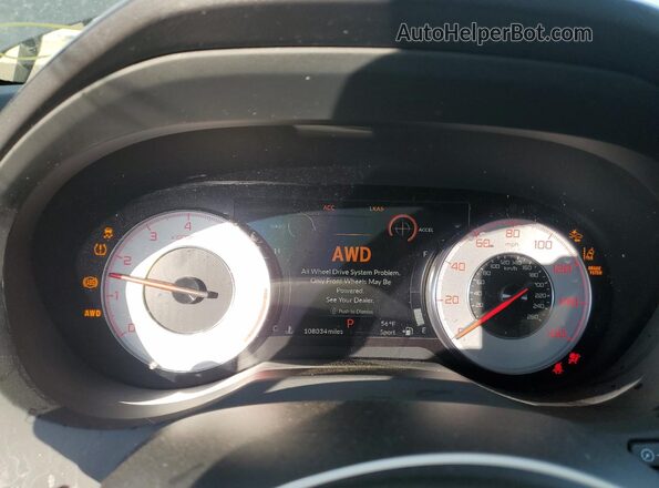 5J8TC2H67LL020503 2020 ACURA RDX Black Instrument cluster view