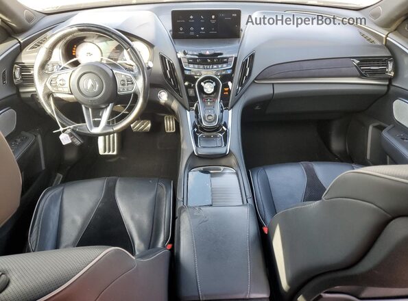 5J8TC2H67LL020503 2020 ACURA RDX Black Dashboard view