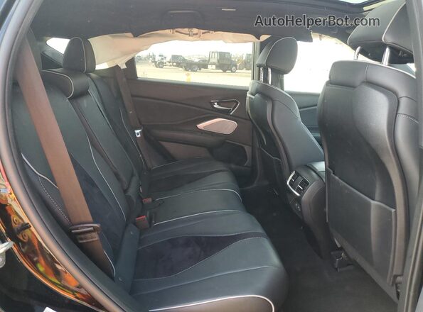 5J8TC2H67LL020503 2020 ACURA RDX Black Rear seats view