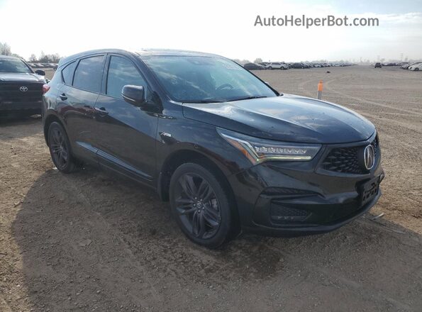 5J8TC2H67LL020503 2020 ACURA RDX Black Front right