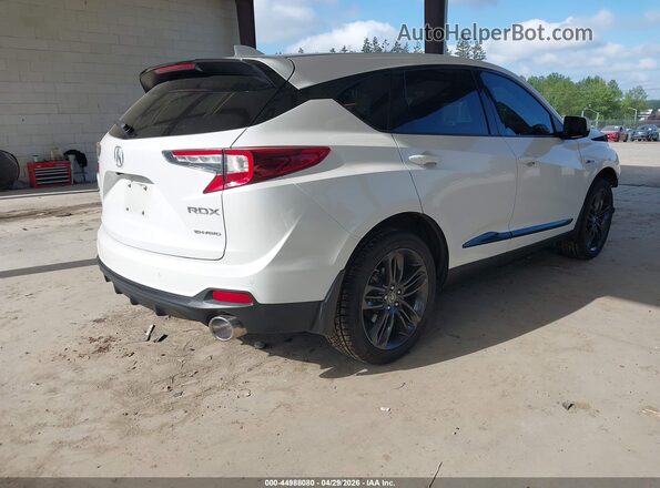 5J8TC2H69LL013326 2020 ACURA RDX White უკანა მარჯვენა