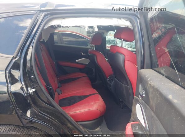 5J8TC2H86PL014991 2023 ACURA RDX Black Widok naklejki z numerem VIN