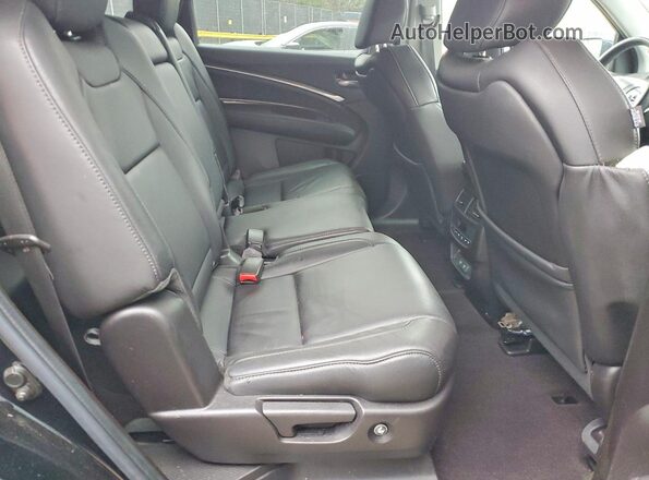 5J8YD4H32LL034751 2020 ACURA MDX Black Սալոնի հետևի տեսք
