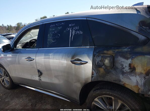 5J8YD4H56JL001007 2018 ACURA MDX Silver 