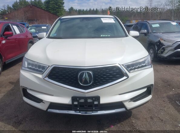 5J8YD4H56KL014793 2019 ACURA MDX White Widok zestawu wskaźników
