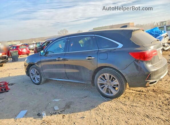 5J8YD4H57JL011237 2018 ACURA MDX Черный Задняя левая четверть
