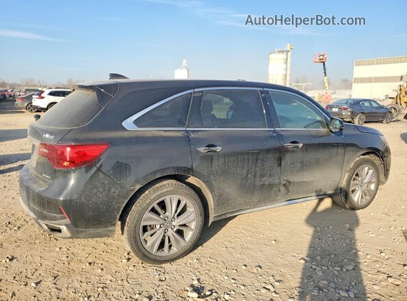 5J8YD4H57JL011237 2018 ACURA MDX Черный Задняя правая четверть