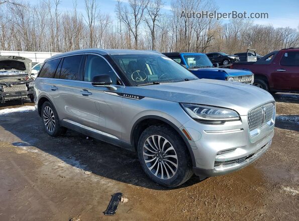 5LM5J6XC7RGL02128 2024 LINCOLN AVIATOR Silver წინა მარჯვენა