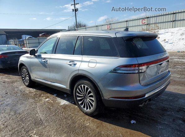 5LM5J6XC7RGL02128 2024 LINCOLN AVIATOR Silver უკანა მარცხენა