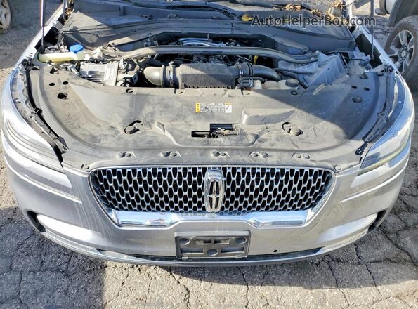 5LM5J7WC2MGL09455 2021 LINCOLN AVIATOR Silver Vista del compartimento del motor