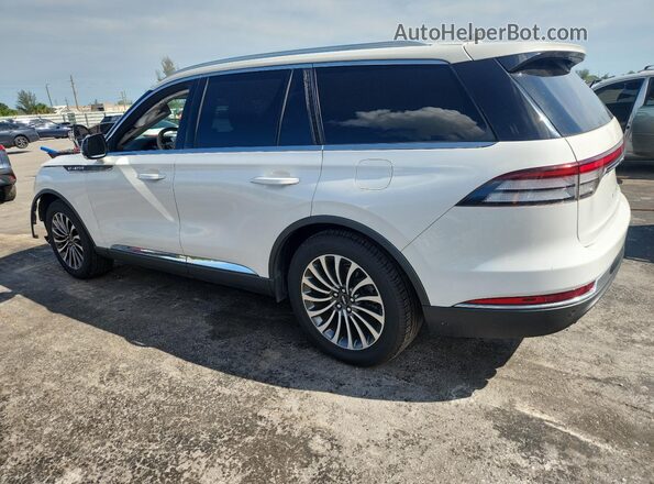 5LM5J7WCXMGL03399 2021 LINCOLN AVIATOR White Rear left