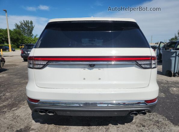 5LM5J7WCXMGL03399 2021 LINCOLN AVIATOR White Rear view